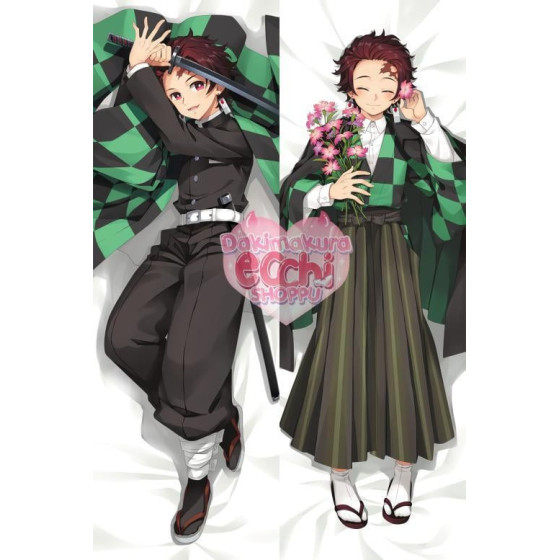 Dakimakura doble vista de Tanjiro